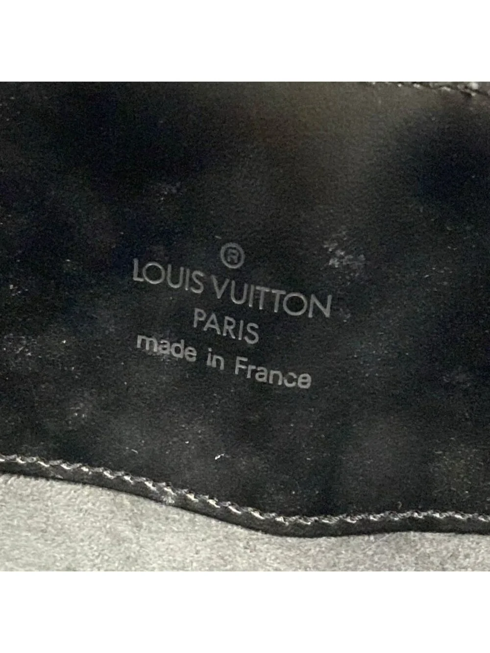 Louis Vuitton Shoulder Bag Epi Reverie Noir Leather